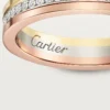 Trinity-Ehering – Weißgold, Gelbgold, Roségold, Diamanten – Cartier