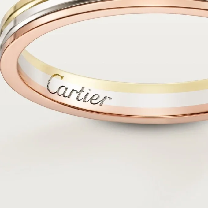 Trinity-Ehering – Weißgold, Roségold, Gelbgold – Cartier