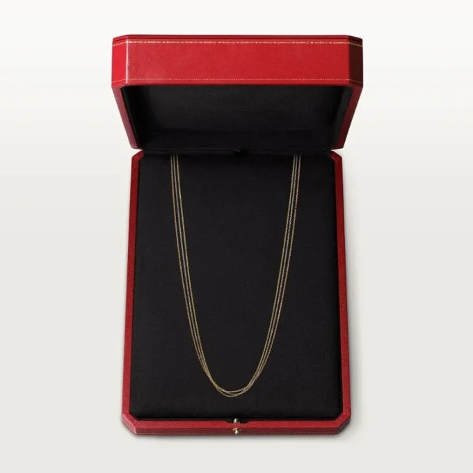 Trinity-Halskette – Weißgold, Gelbgold, Roségold – Cartier