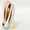 Trinity-Ohrringe aus dreifarbigem Gold | Cartier Us