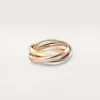 Trinity-Ring aus dreifarbigem Gold, klassisches Modell | Cartier Us