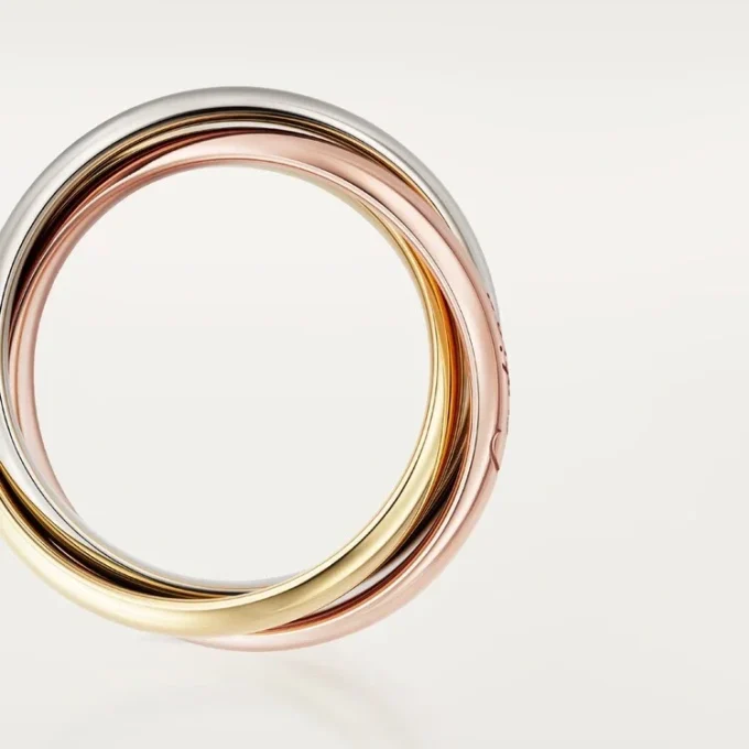 Trinity-Ring aus dreifarbigem Gold, klassisches Modell | Cartier Us