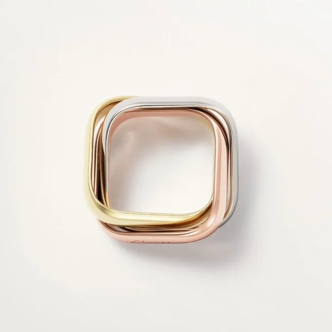 Trinity-Ring, Kissenform, großes Modell