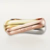 Trinity-Ring, kissenförmig, klassisches Modell
