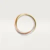 Trinity-Ring, klassisches Modell, 5 Diamanten
