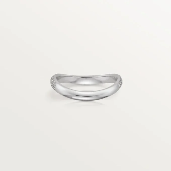 Trinity Ruban Ehering – Platin, Diamant – Cartier