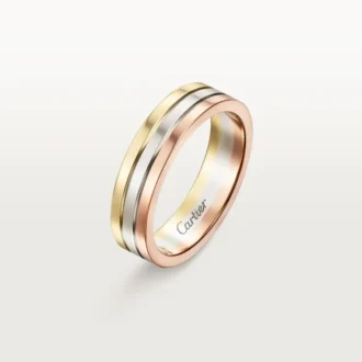 Vendome Louis Cartier Ehering – Weißgold, Gelbgold, Roségold – Cartier
